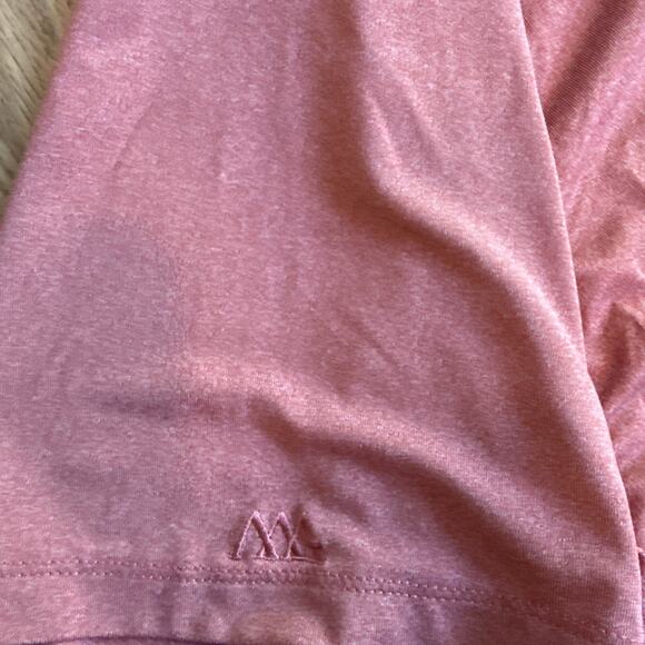 Matte Grey Hous of Grey Polo Shirt Mens XL Red Short Sleeve Active Golf - Picture 6 of 8